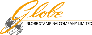Globe stamping company logo